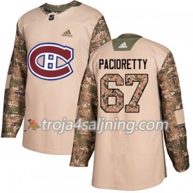 Montreal Canadiens tröja Max Pacioretty 67 Adidas 2017-2018 Camo Veterans Day Practice Authentic - NHL Tröjor Herr